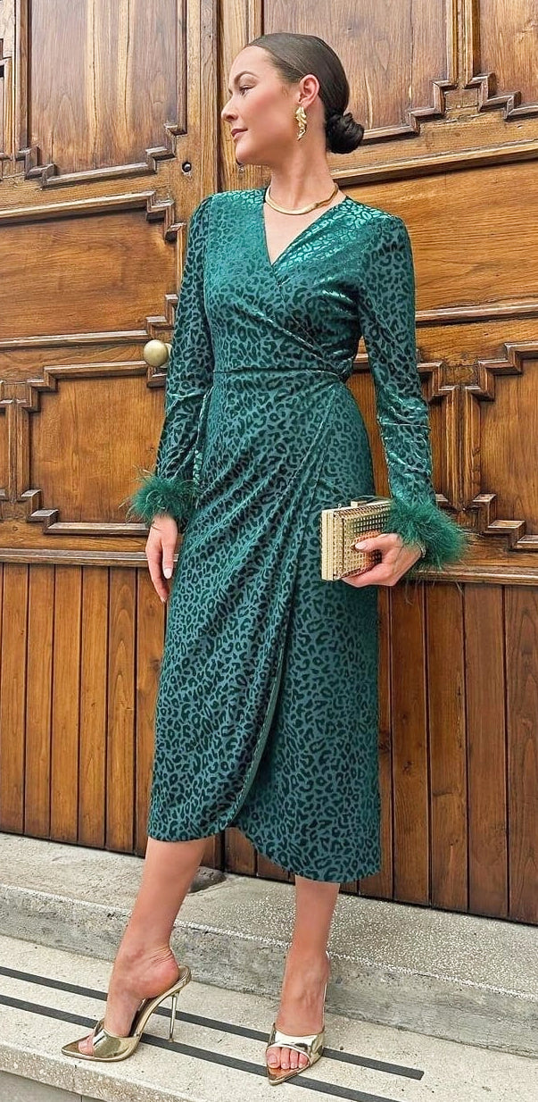 Duchess Midi Green